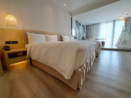 Boutech Wuri Village Hotel Отели рядом с достопримечательностью «Wanggaoliao Night View Park»