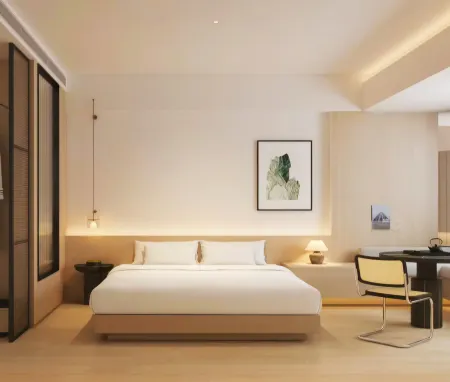 Qixin Homestay (Gongyi Zhengshang Haobuska Branch) Отели рядом с достопримечательностью «Kang Bai Wan Zhuang Yuan»