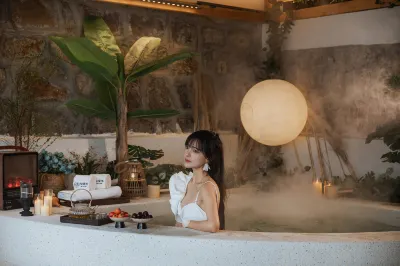 Moyuyuan · Shanye Suxi Swimming Pool Villa Qinzi Vacation Boutique Stay 안지 허화산 래프팅 서비스 센터 주변 호텔