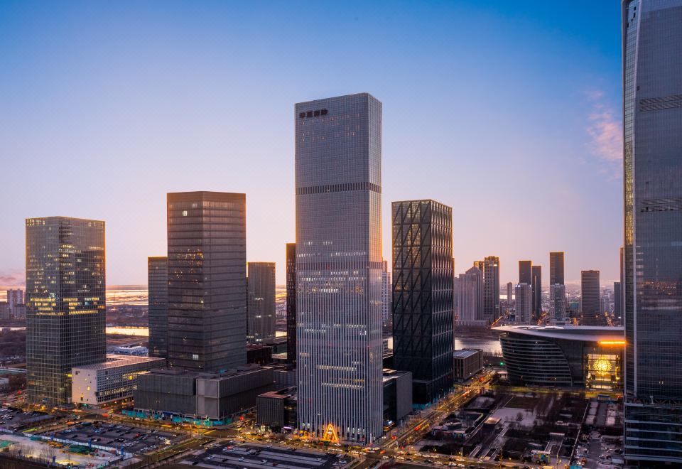 아투어 호텔의 모던한 객실 인테리어