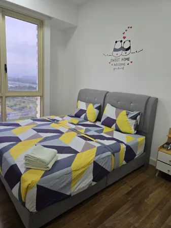 2BR@Afiniti(8PAX) 3mins Walk to Legoland Отели рядом с достопримечательностью «Puteri Harbour Satellite Clubhouse»