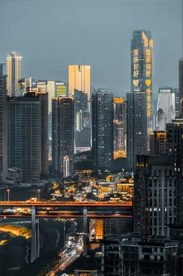 瀾庭・悅雲兮設計飯店（重慶兩路口地鐵站店） 鴻恩寺公園附近的飯店