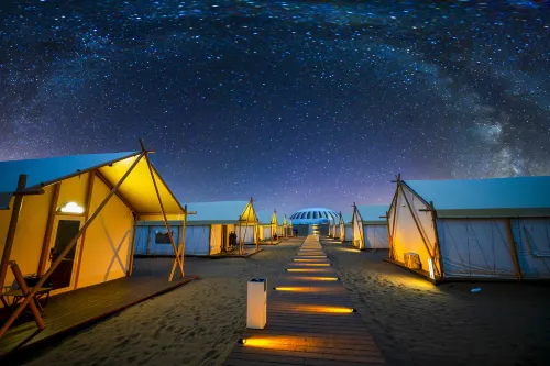 Whistling Dune Bay Yuesha Island Camping Hotel
