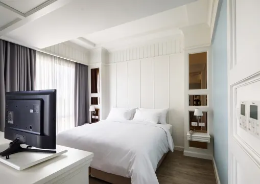 ห้องพรีเมียร์สวีทเตียงคิงไซส์ที่เชื่อมถึงกัน