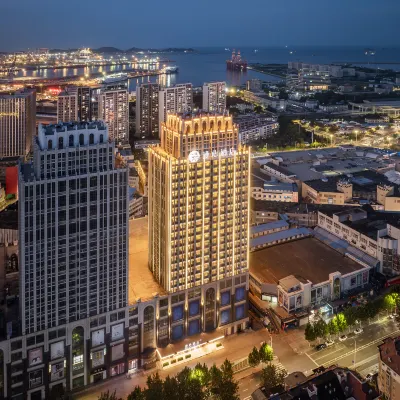 Manxin Hotel Yantai Railway Station Wuyue Plaza Hotels near Xipaotai Park
