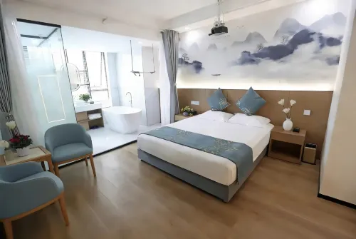 Jinglong Hotel - pemandangan pegunungan