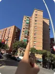 sea view and barcelona city skyline view ,metro at door - 3-Star