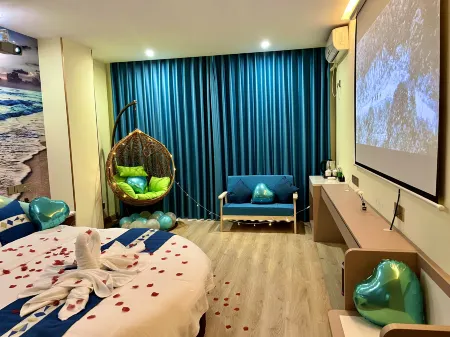 Jingzu Yayou Hotel (Dongxing Kaidi Sunshine Branch) Отели в г. Дунсин