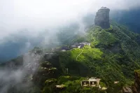 Fanjingshan-Chuanshang language mountain dust-free accommodation (Dongmen shop in the scenic spot) - Mountain View