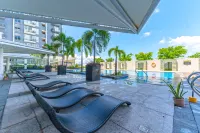 Ocean Suites at One Pacific Residence - Mactan Newtown - 私人泳池