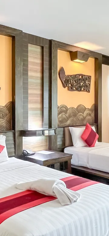 ห้องซูพีเรียร์ เตียงเดี่ยว 2 เตียง