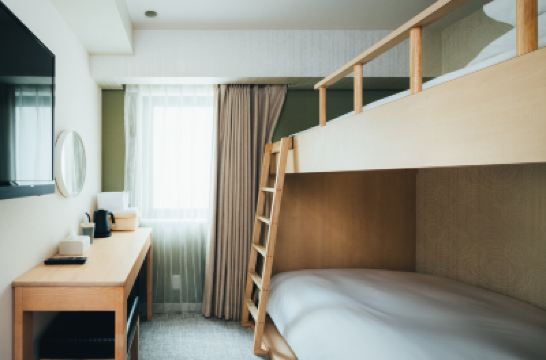Standard Twin Room With Bunk Bed MEANDER Osaka Photo