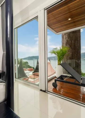 ห้องดีลักซ์สวีทแบบ 2 ห้องนอน