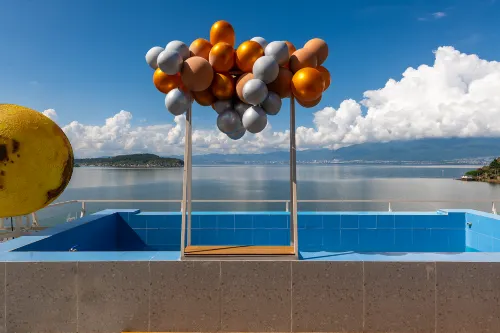 The Second Power of Poetry · Poem ² | Designer of Endless Swimming Pool, Sea View Resort Homestay - Kolam Renang