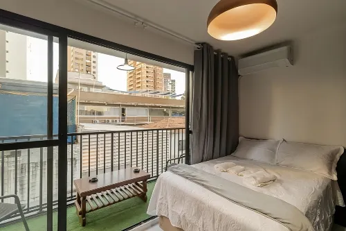 Studio Premium 306 Perdizes with pool in San Pablo - Brazil