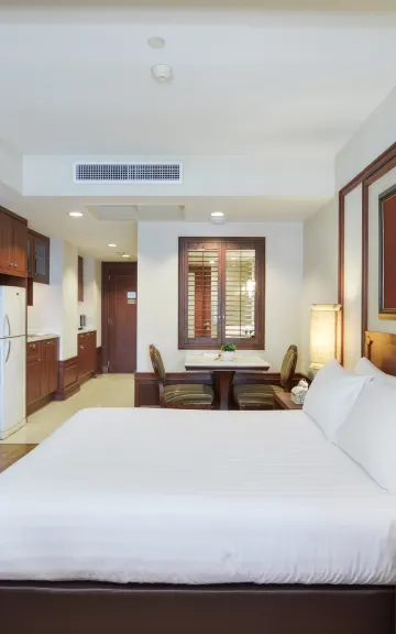 ห้องดีลักซ์ เตียงใหญ่ 1 เตียง หรือ 2 เตียงเล็ก