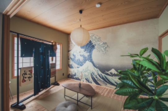 Seaside Villa Date Hokkaido – Private Stay for 7 with Hokusai Art