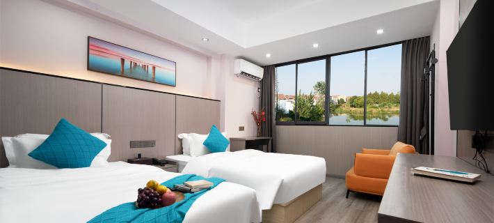Niec  chain  hotel(Wuhan Tianhe Airport store) Hotéis em Wuhan