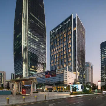 Pagoda SSAW Hotel  Bao'an Shenzhen Отели рядом с достопримечательностью «Театр Хайя»