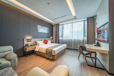 Shankee Coffee Style Hotel (Chengdu Tianfu Guojijichang) Отели рядом со станцией Jianyang South Railway Station