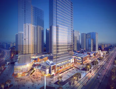 Chenya Yushe High-altitude City View Cinema Hotel (Hunan Financial Center Chazishan Subway Station)