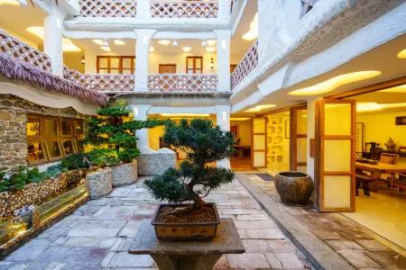 The Ancient City with Wind and Snow Garden Inn