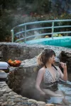 Shanshengyishe·180° Mountain View Wild Luxury Private Soup - balneario