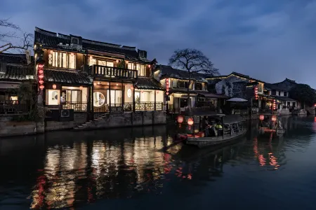 Xitang Xishe Riverside Art Hotel Отели в г. Цзяшань