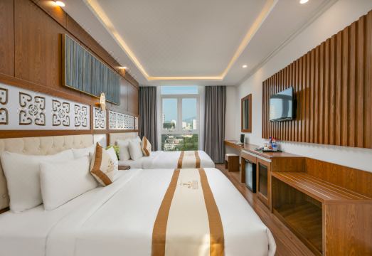 프라하 호텔 주변 한인타운 전경