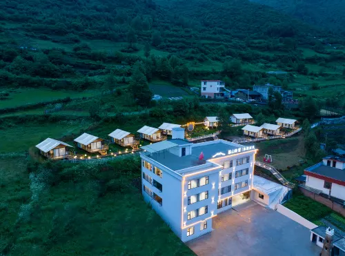 Mountain Twilight & Snow Reflection - Private Hot Spring Villa (Kangding Yulin Flagship Store) - Romantic