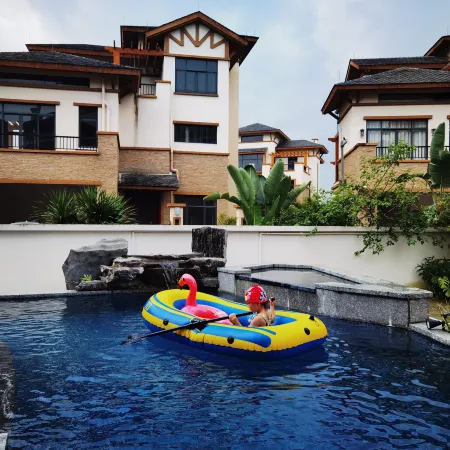Yingde Baodun Lake Hushan Hot Spring Venice Single Family Holiday Villa