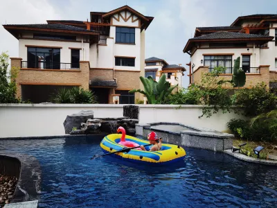 Yingde Baodun Lake Hushan Hot Spring Venice Single Family Holiday Villa 치둥/기동 온천휴양지 주변 호텔