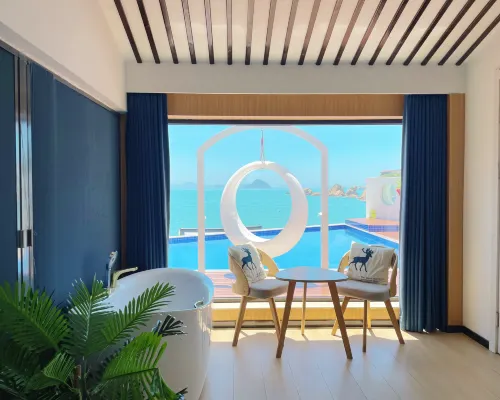 Who met·Courtyard Life Aesthetics Designer Seaview Meisu (Shengsi Flower and Bird Island Store) Hotel a Shengsi