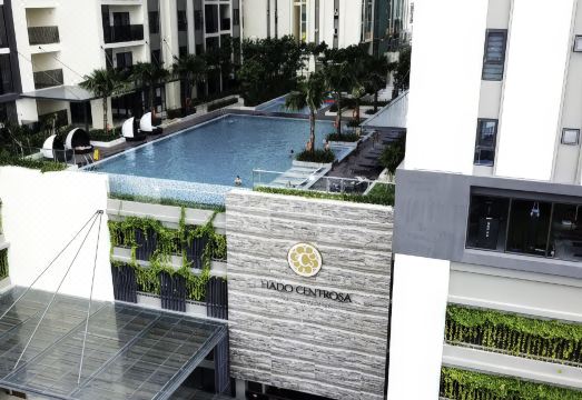 현대적인 객실 내부