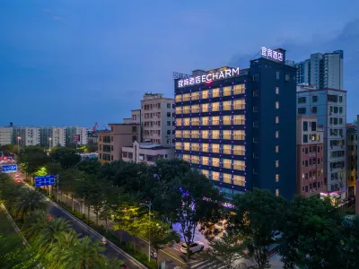 Echarm Hotel (Zhanjiang Haibin Avenue Zhong Jiangnan Shijia) Hôtels à : Zhanjiang