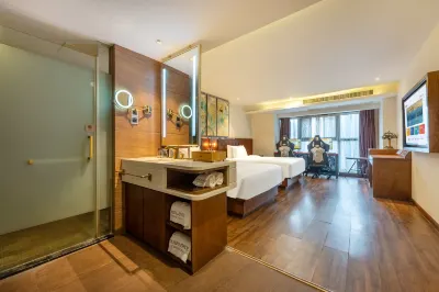 Yuyue E-sports Hotel (Wuhan Gutian Er Road Subway Station) Các khách sạn ở Khu phía đông hồ Tây
