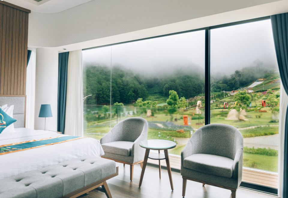 룽 통 누이 보이 빌라 & 리조트의 평화로운 전경