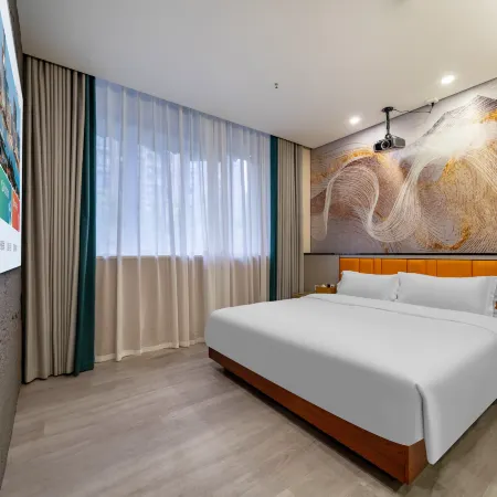 Libo Selected Hotels (Shanghai Wanda Plaza Tonghe New Village Subway Station Branch) Отели рядом с достопримечательностью «Шанхай коммуникейшенс Политекник»