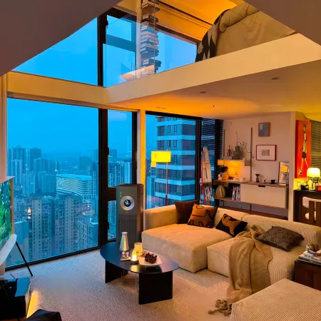 Aodo LOFT Cinema Apartment (Chaoyang West Lake Wanda Joy City Branch)