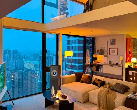 Aodo LOFT Cinema Apartment (Chaoyang West Lake Wanda Joy City Branch) Hotels in Nanchang