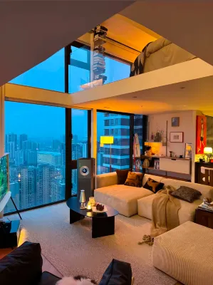 Aodo LOFT Cinema Apartment (Chaoyang West Lake Wanda Joy City Branch)