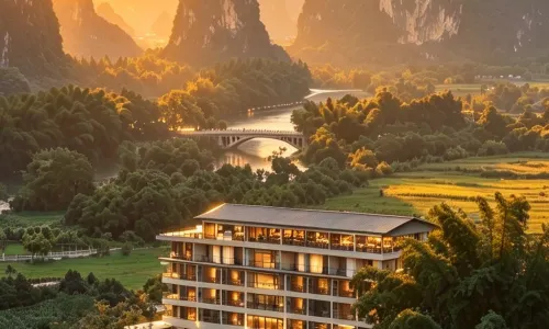 SYYF·Shiyuyuanfang Galley Hotel (Yangshuo Ten-Mile Gallery Yulong River)