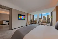 渭南青春致美飯店 渭南市非物質文化遺產展示傳習館附近的飯店