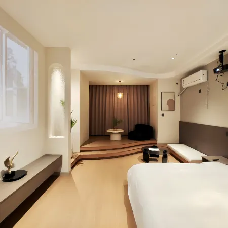 Qiyue Homestay (Anyang CBD Park Wanda)