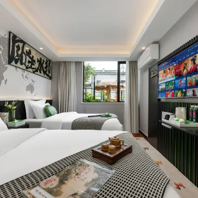 Bonnie Hotel (Guangzhou Shangxiajiu Pedestrian Street Yong Qing Fang) Hoteles cerca de Templo Hualin