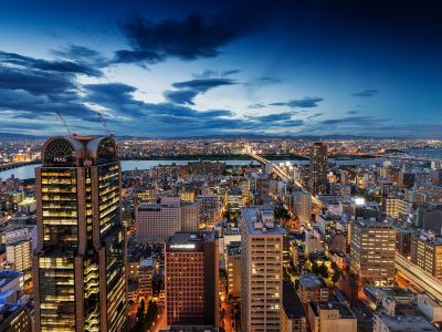 ホテルからの眺望 ホテル阪急インターナショナルの写真