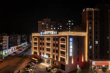OKDAY Hotel (Jidong Xingkai Lake Airport, Jixi) Отели в г. Цзидун