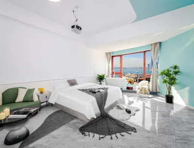 Shanhaiji Seaview Home Inn (Qingdao May 4th Square Store) Hotel in zona Qingrenba Bar Street