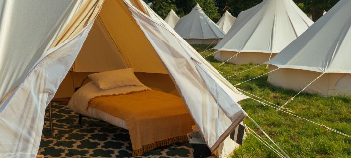 Nine Yards Bell Tents @ the TT - Douglas Hotels in Douglas