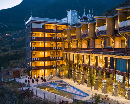 Yake Cloud Lodge ( JiaJu Village ) DanBa Экстерьер Photos